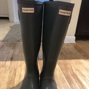 Grey Hunter Boots